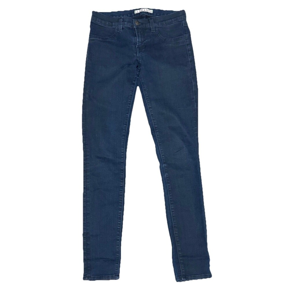 J Brand Legging Jeans 27 Skinny Dark Wash Blue‎ Denim Comfort Luxe Made USA